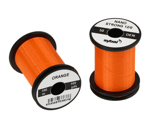 Nano Strong Thread, 50 Den.  12/0, Orange